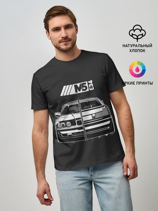 Мужская базовая футболка / BMW