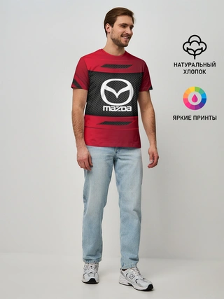 Мужская базовая футболка / MAZDA SPORT