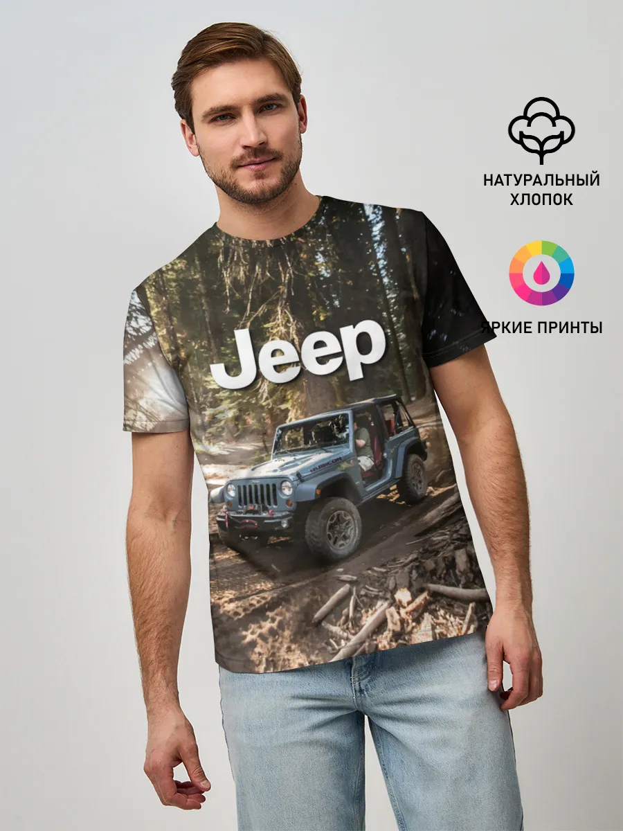 Мужская базовая футболка / Jeep