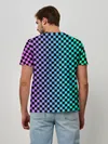 Мужская базовая футболка / Checkerboard Color