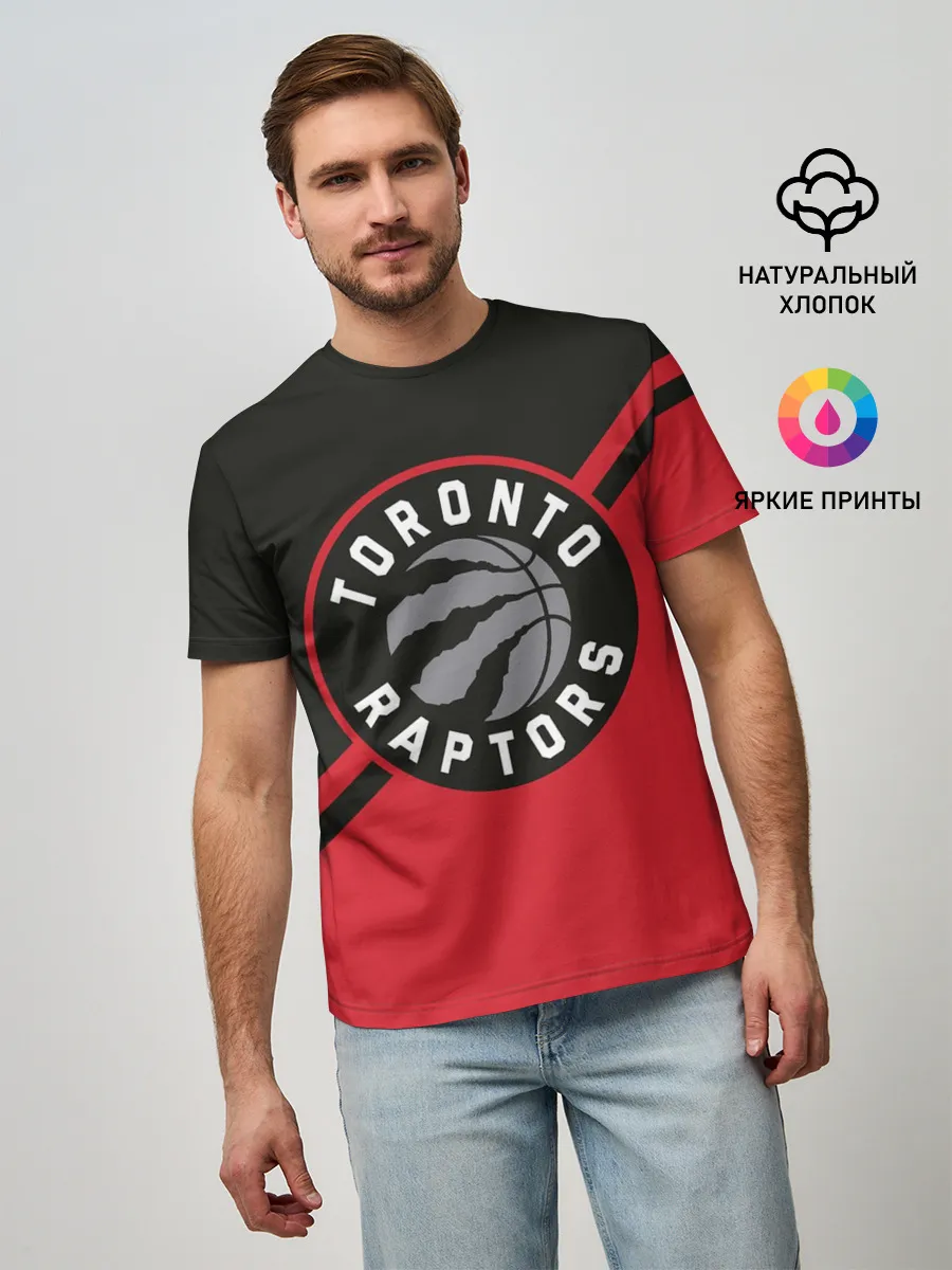 Мужская базовая футболка / Toronto Raptors BR