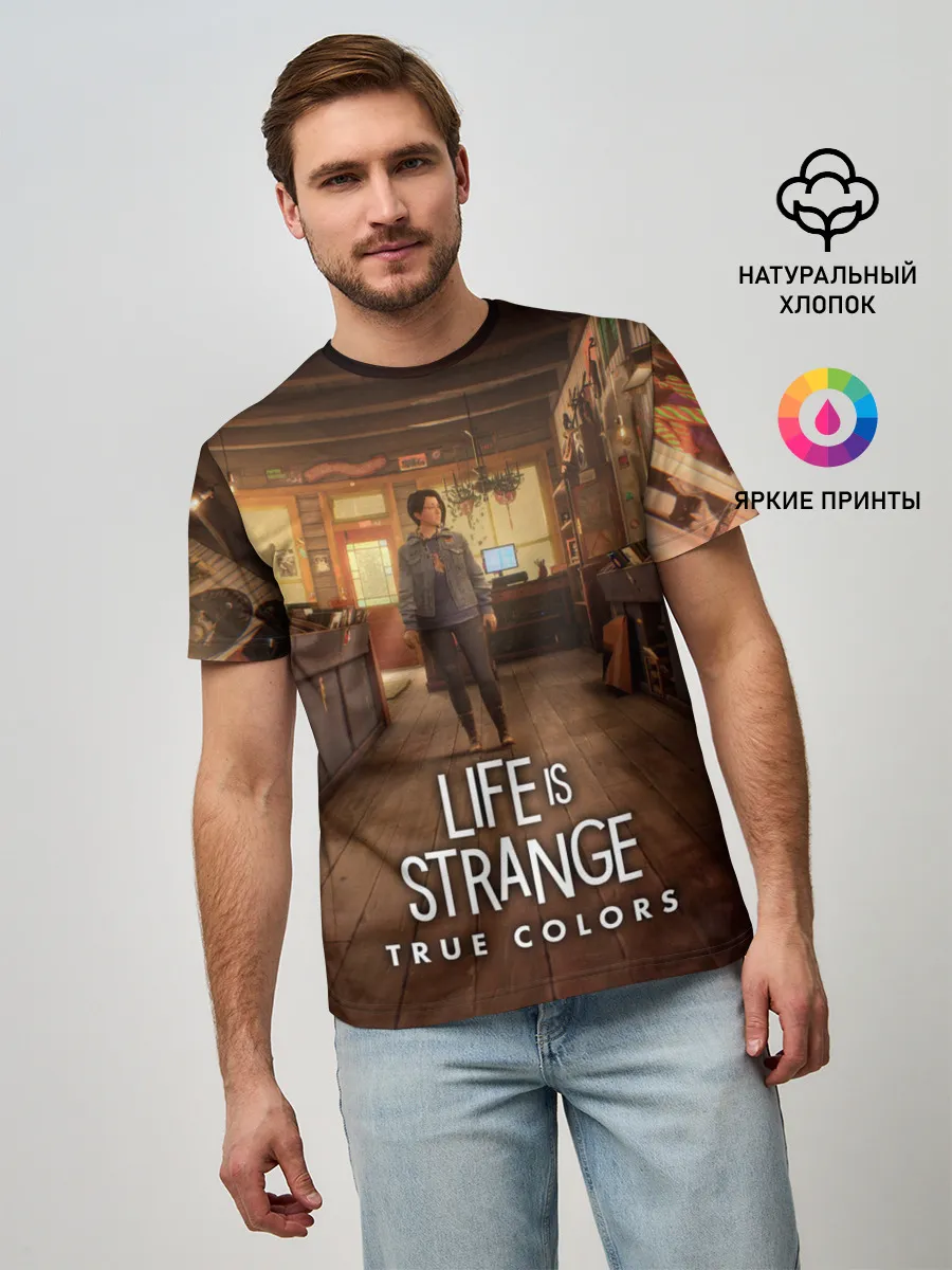 Мужская базовая футболка / Life Is Strange True Colors