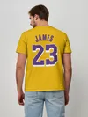 Мужская базовая футболка / James 18-19 LA Lakers home