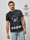 Мужская базовая футболка / Brawl Stars CROW