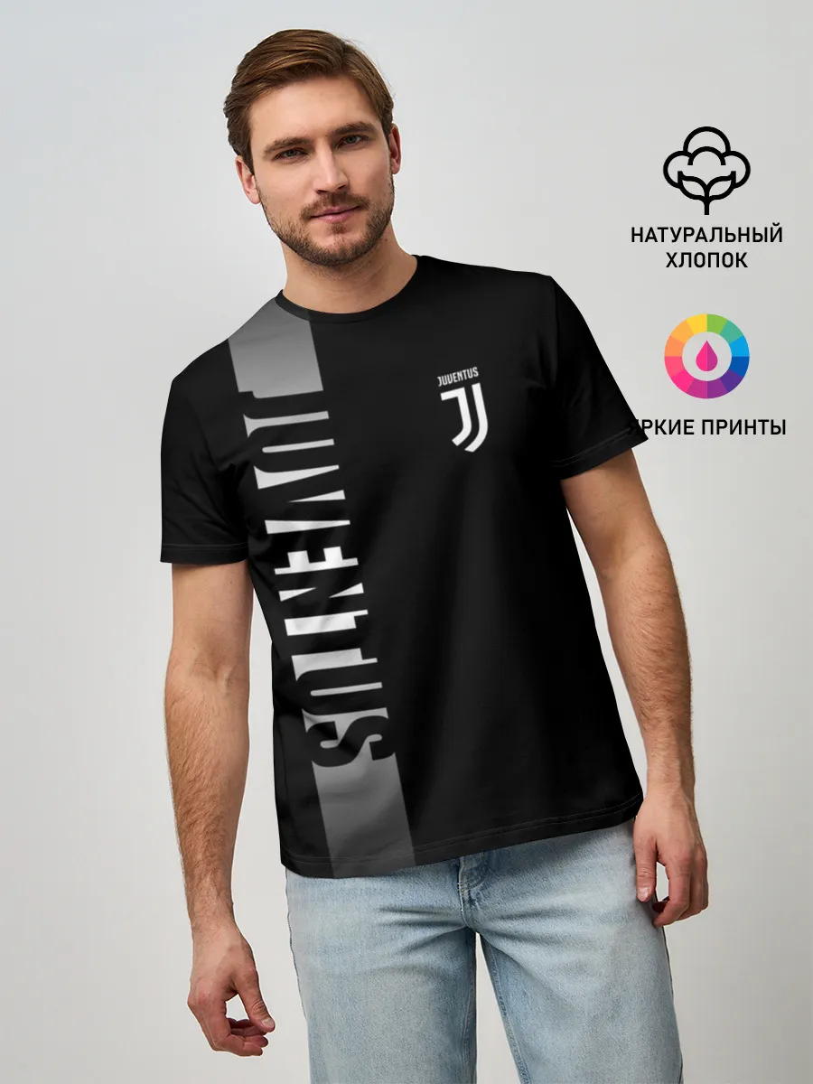 Мужская базовая футболка / JUVENTUS / ЮВЕНТУС