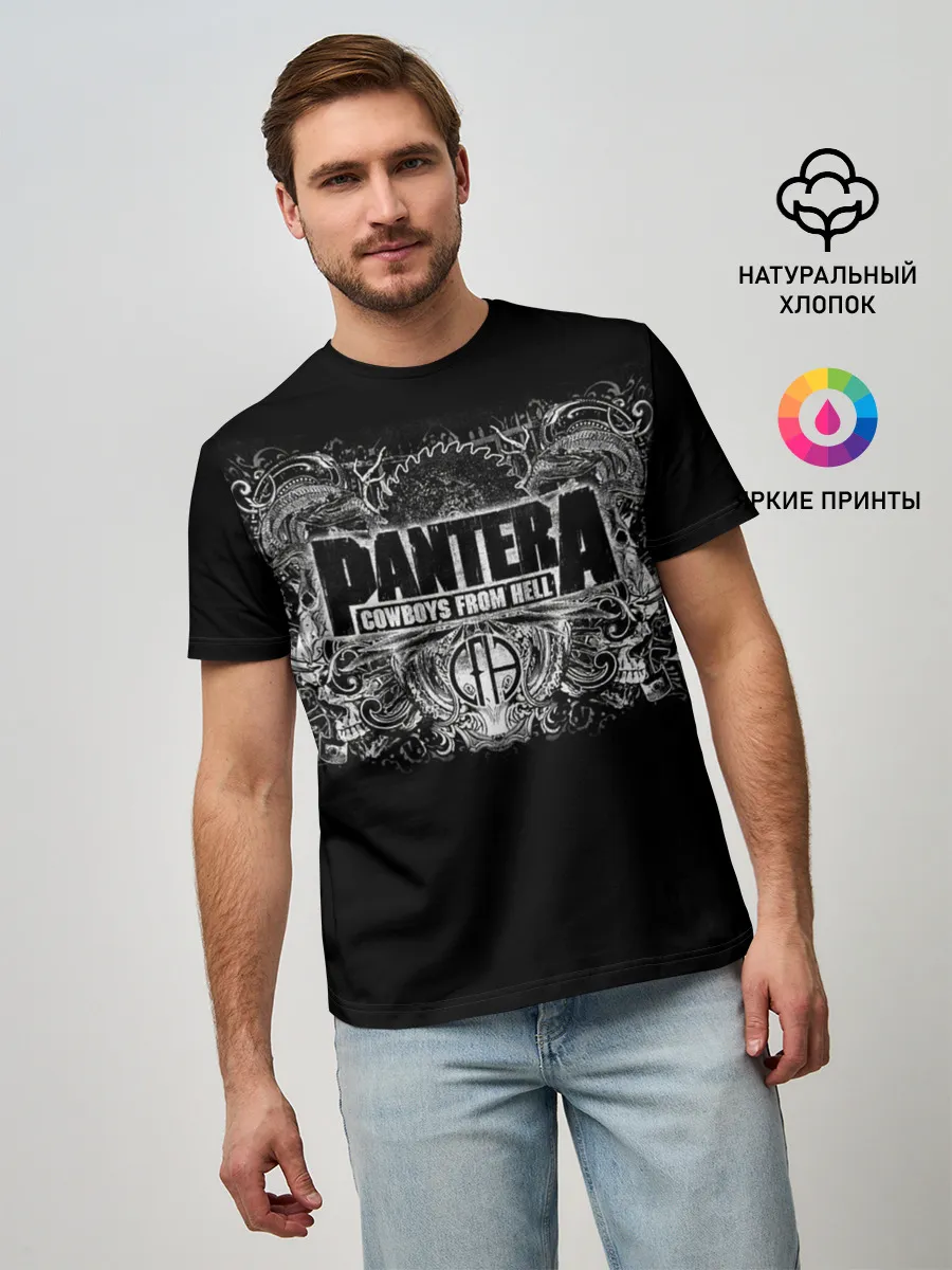 Мужская базовая футболка / PANTERA.