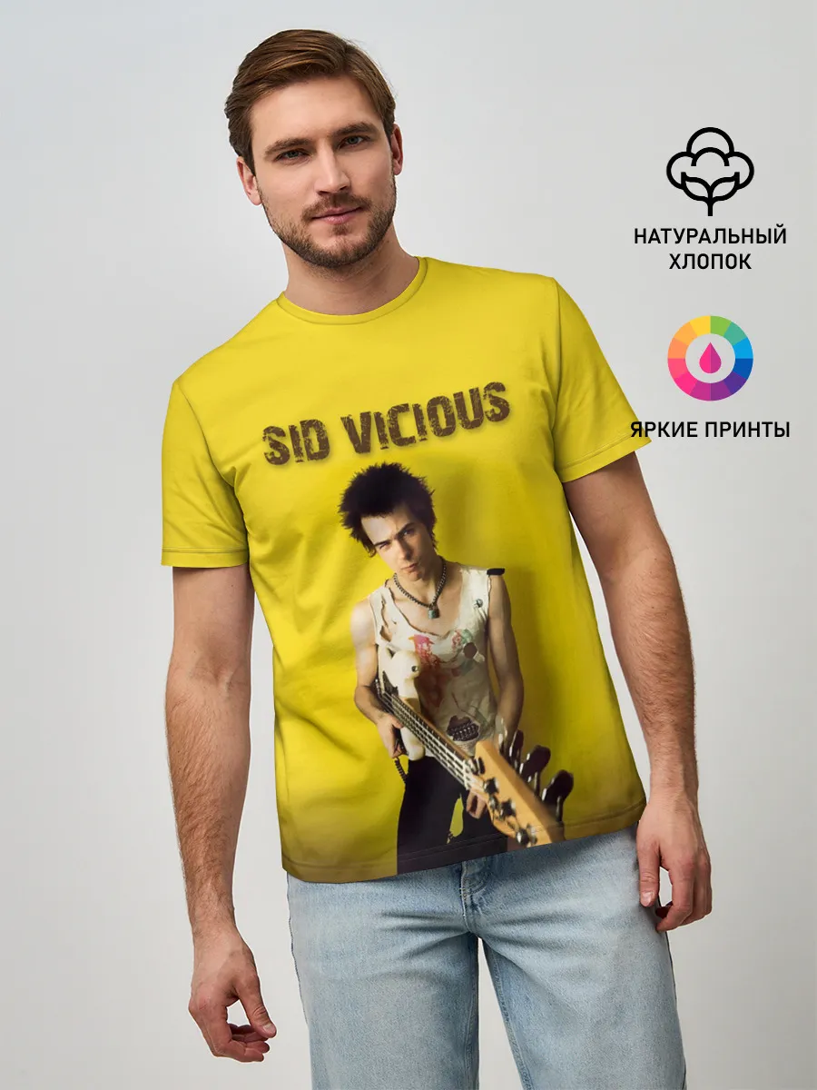 Мужская базовая футболка / Sid Vicious