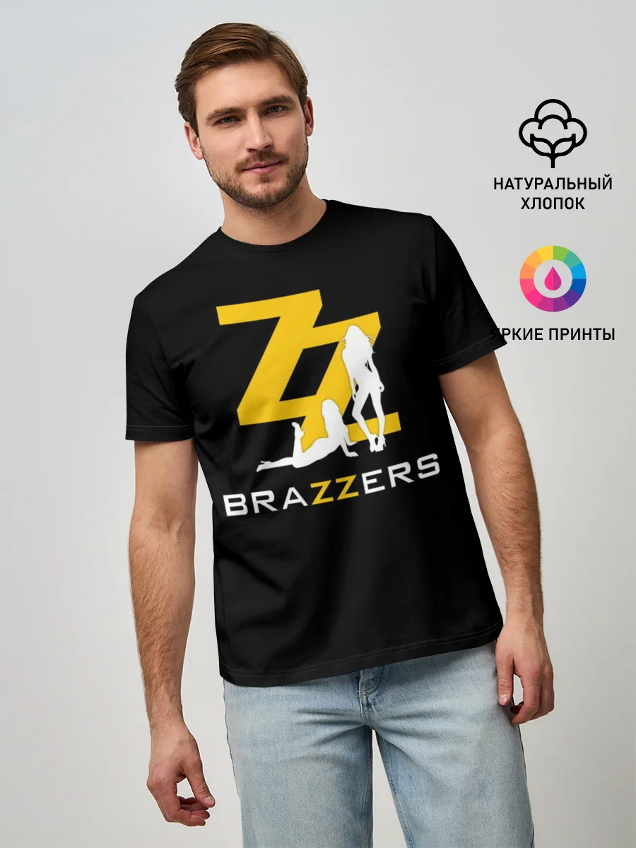 Мужская базовая футболка / BRAZZERS