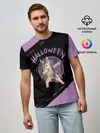 Мужская базовая футболка / Dab Unicorn Halloween