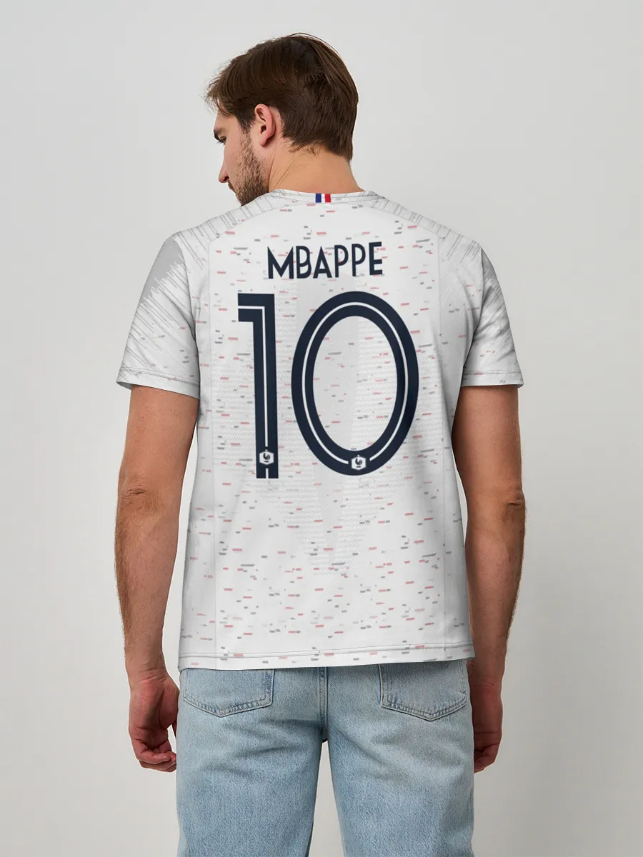 Мужская базовая футболка / Mbappe away WC 2018