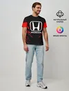 Мужская базовая футболка / HONDA SPORT COLLECTION