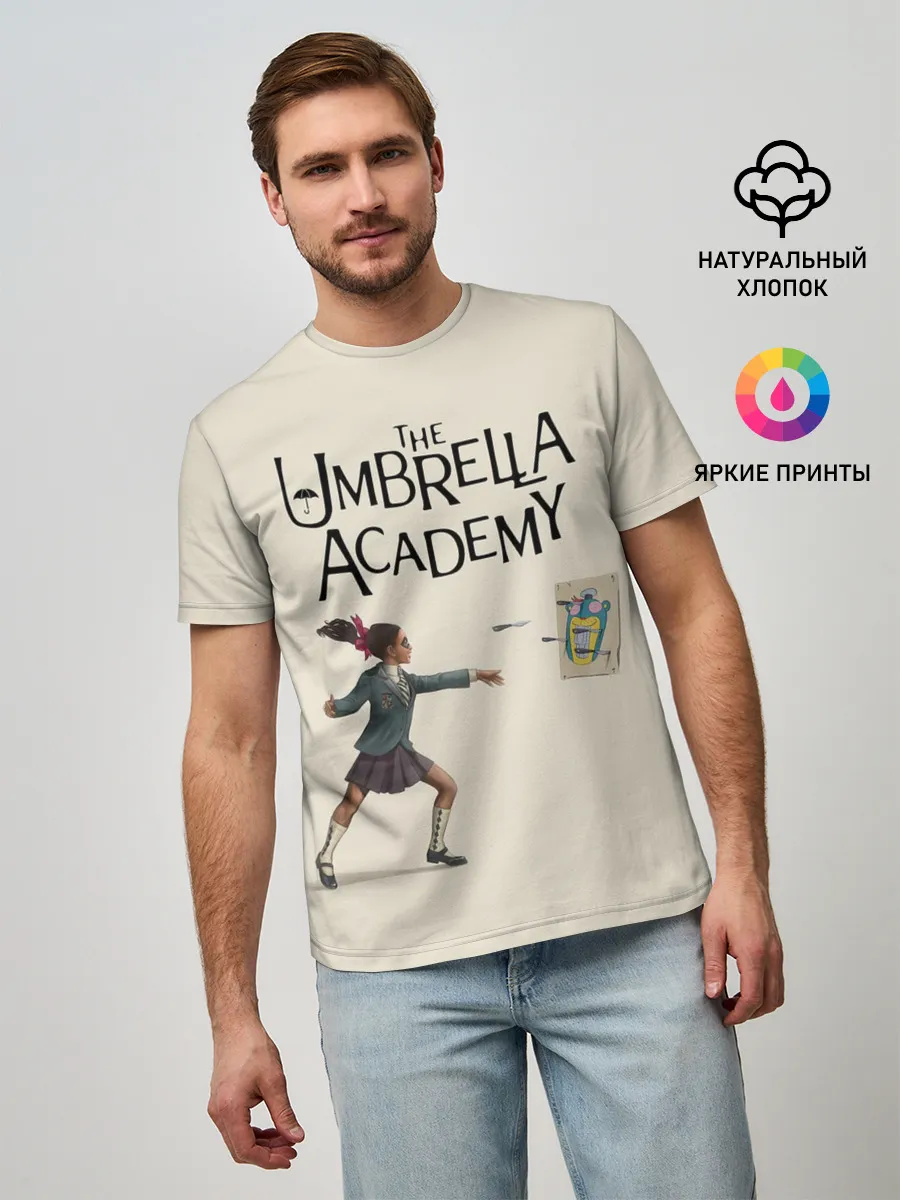 Мужская базовая футболка / The umbrella academy