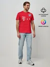 Мужская базовая футболка / Bayern home 19-20