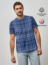 Мужская базовая футболка / Шотландка | Tartan