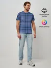 Мужская базовая футболка / Шотландка | Tartan