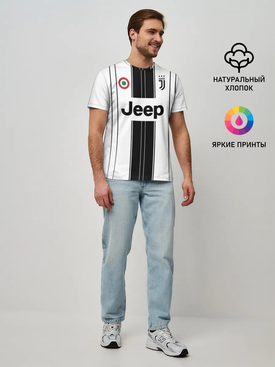 Мужская базовая футболка / JUVENTUS.