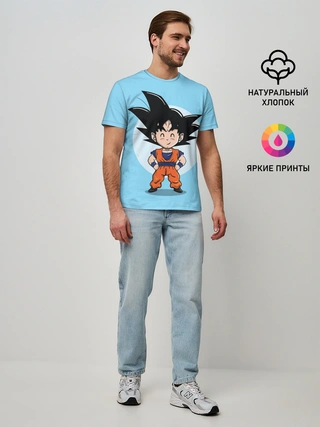 Мужская базовая футболка / Sweet Goku