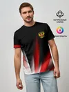 Мужская базовая футболка / Russia sport collection