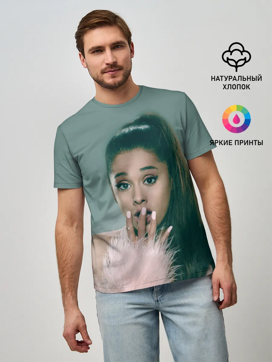 Мужская базовая футболка / Ariana Grande (Ариана Гранде)