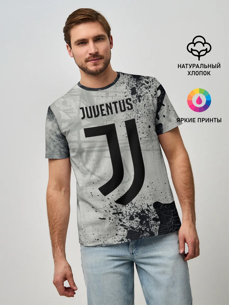 Мужская базовая футболка / JUVENTUS.