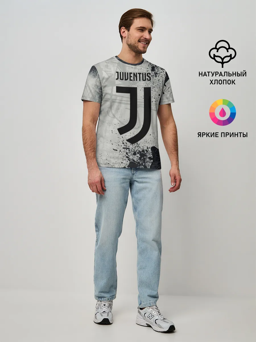 Мужская базовая футболка / JUVENTUS.