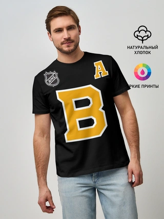 Мужская базовая футболка / Boston Bruins Patrice Bergeron