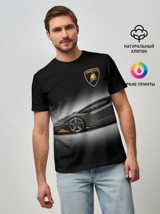 Мужская базовая футболка / Lambo