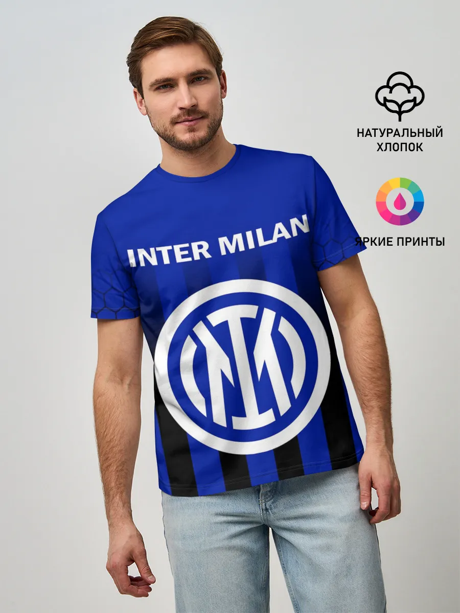 Мужская базовая футболка / ИНТЕР МИЛАН / INTER MILAN