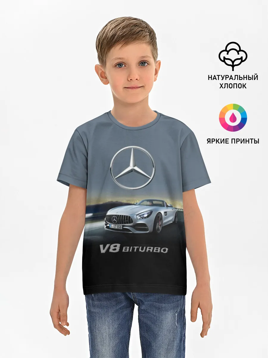 Детская базовая футболка / V8 Biturbo