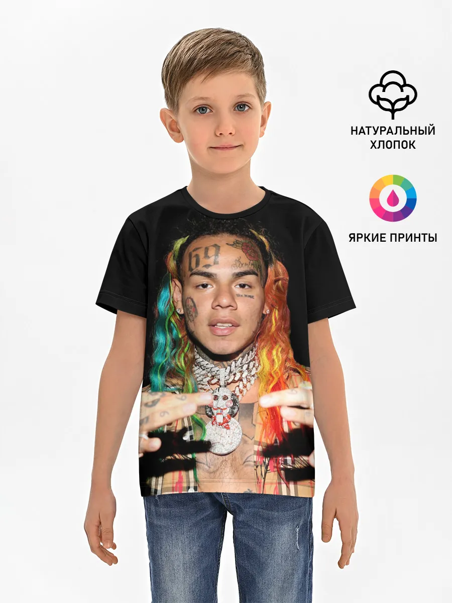 Детская базовая футболка / 6IX9INE