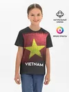 Детская базовая футболка / VIETNAM(Вьетнам)