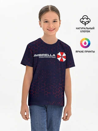 Детская базовая футболка / UMBRELLA CORP / АМБРЕЛЛА