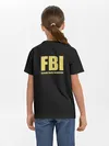 Детская базовая футболка / FBI. Female Body Inspector.