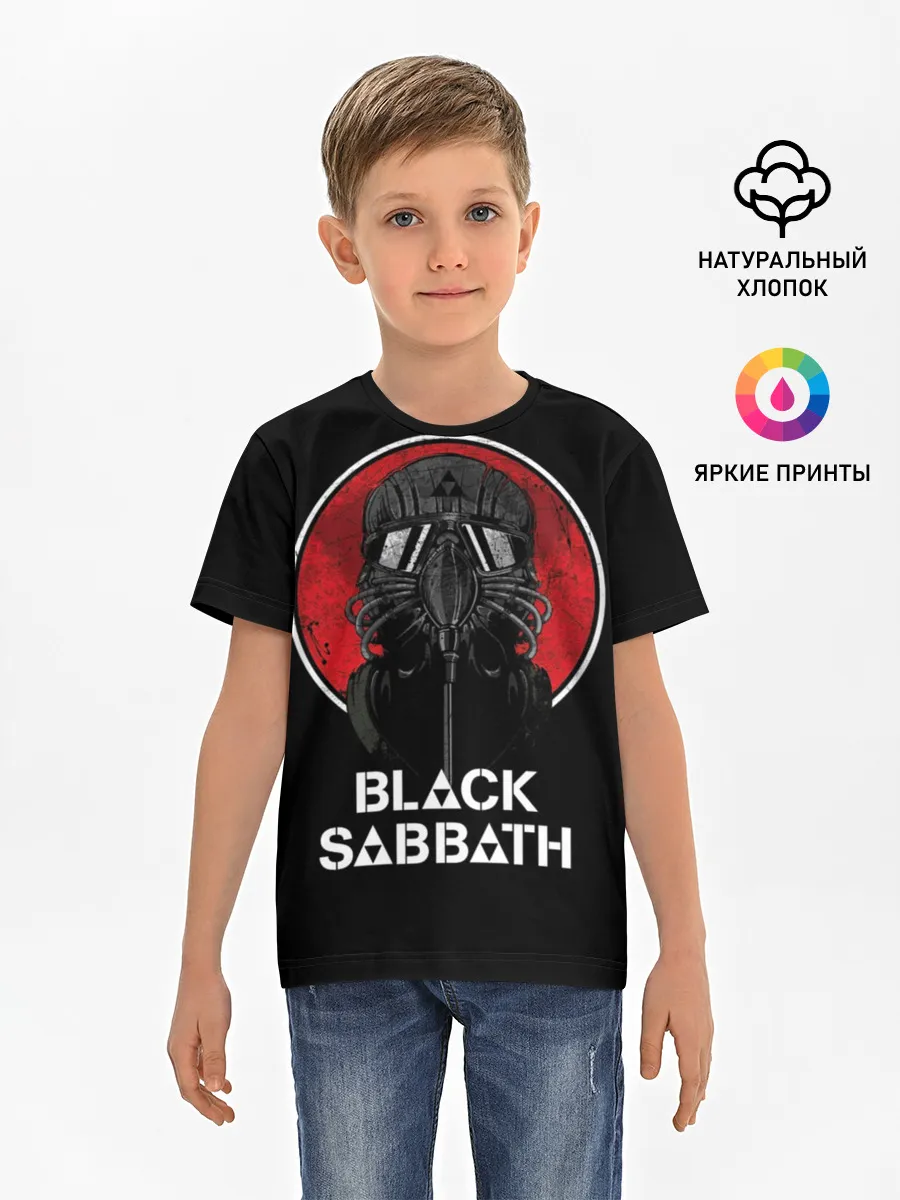 Детская базовая футболка / Black Sabbath