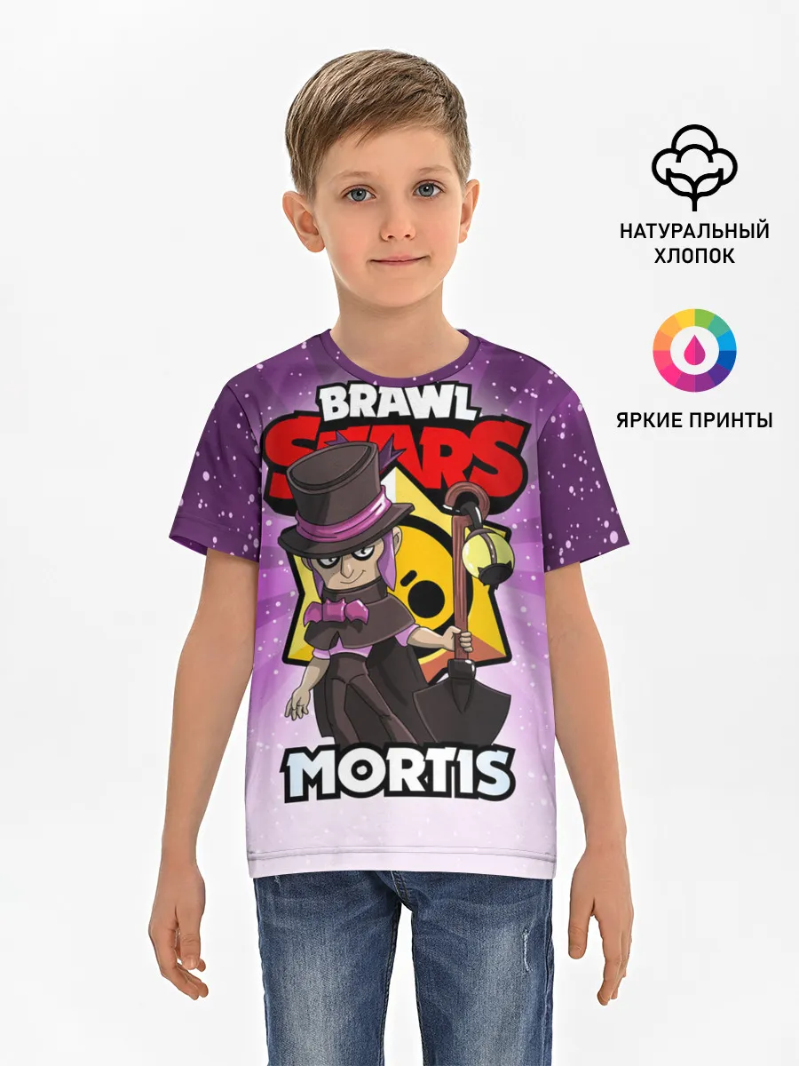 Детская базовая футболка / BRAWL STARS MORTIS