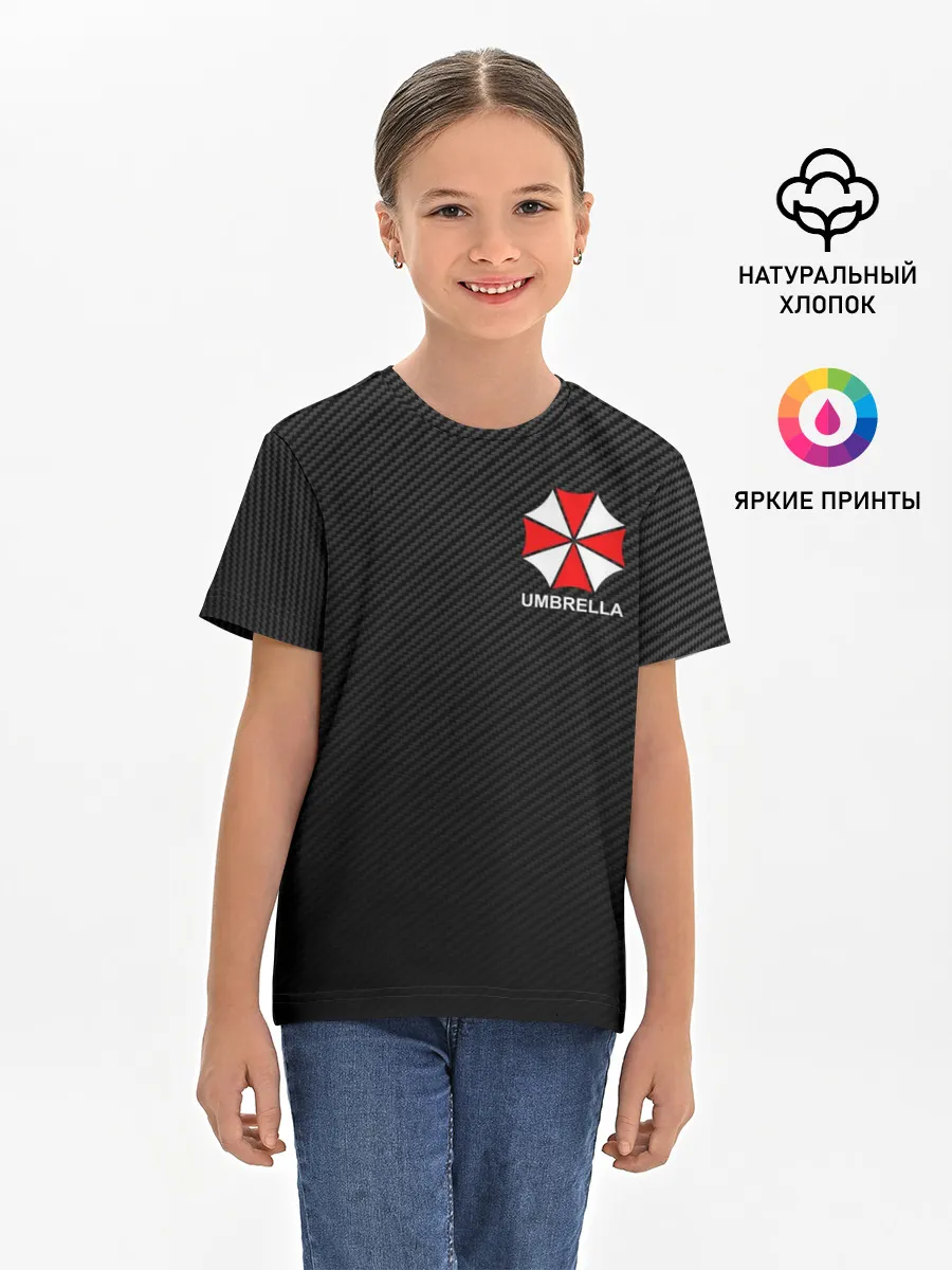 Детская базовая футболка / UMBRELLA CORP | АМБРЕЛЛА КОРП