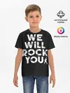 Детская базовая футболка / We Will Rock You