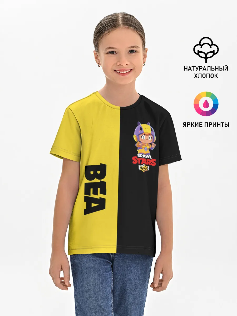 Детская базовая футболка / BRAWL STARS BEA.