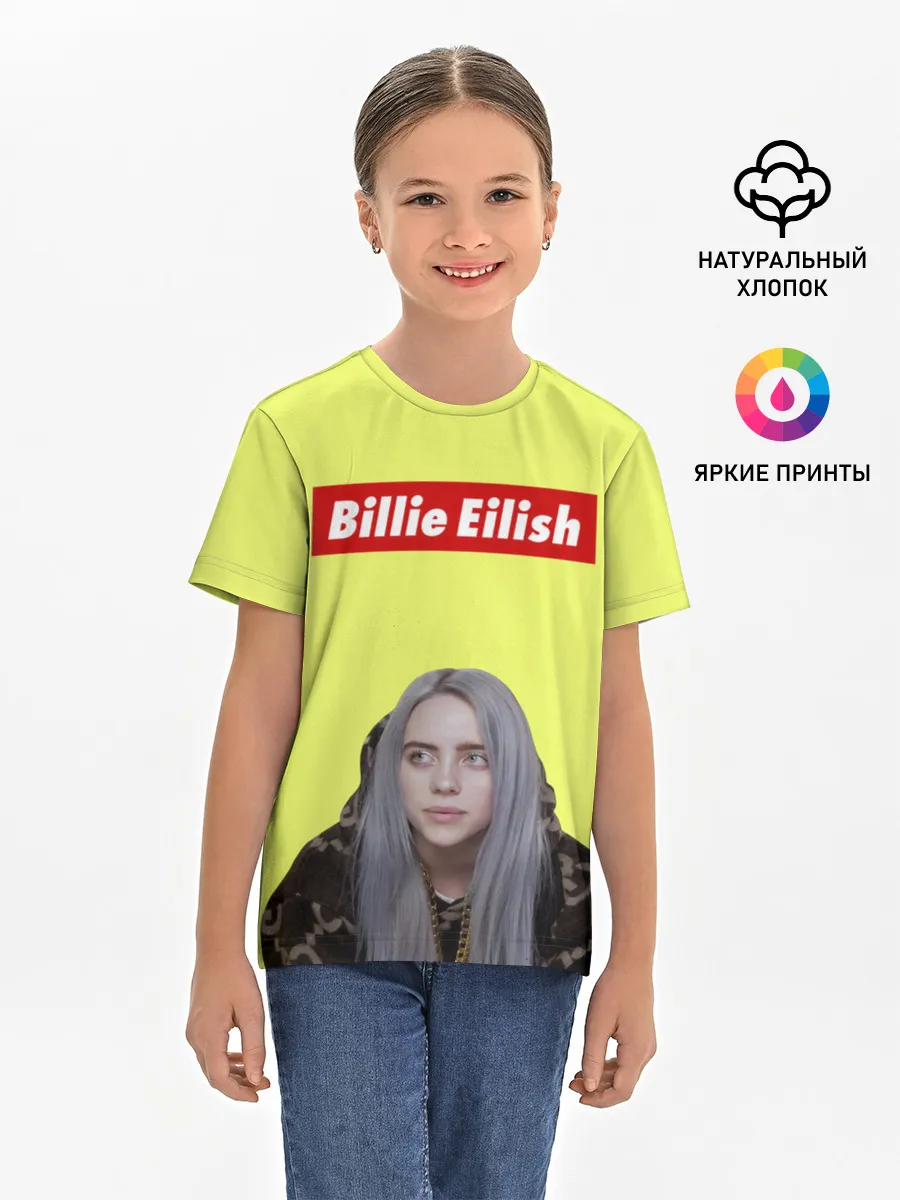 Детская базовая футболка / BILLIE EILISH.