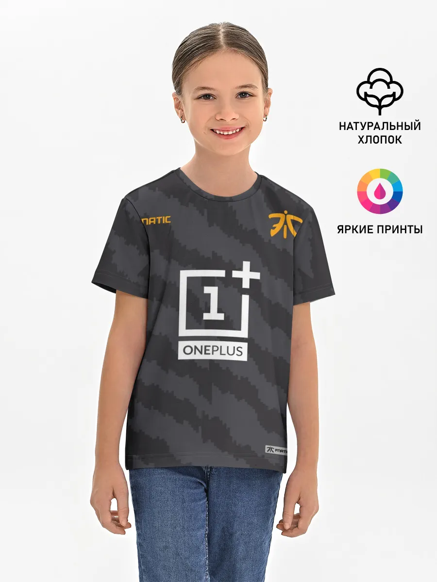 Детская базовая футболка / Fnatic - Jersey pro 2019