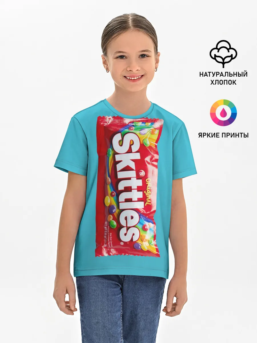 Детская базовая футболка / Skittles original