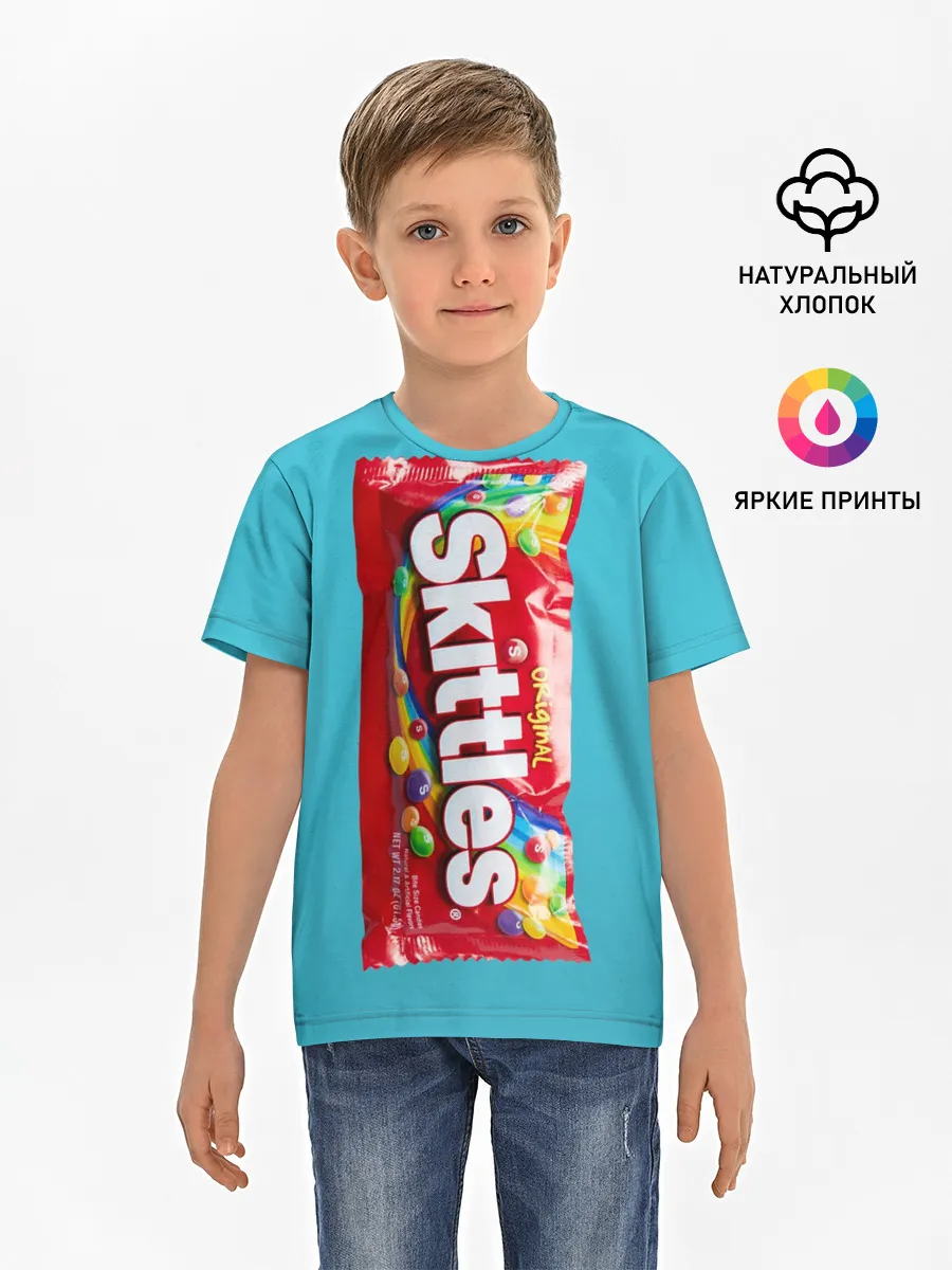 Детская базовая футболка / Skittles original