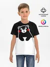 Детская базовая футболка / Kumamon повис