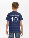 Детская базовая футболка / Mbappe Франция