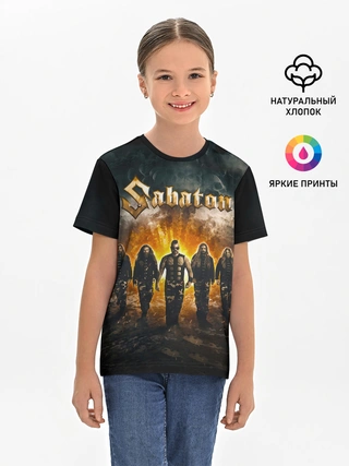 Детская базовая футболка / Sabaton