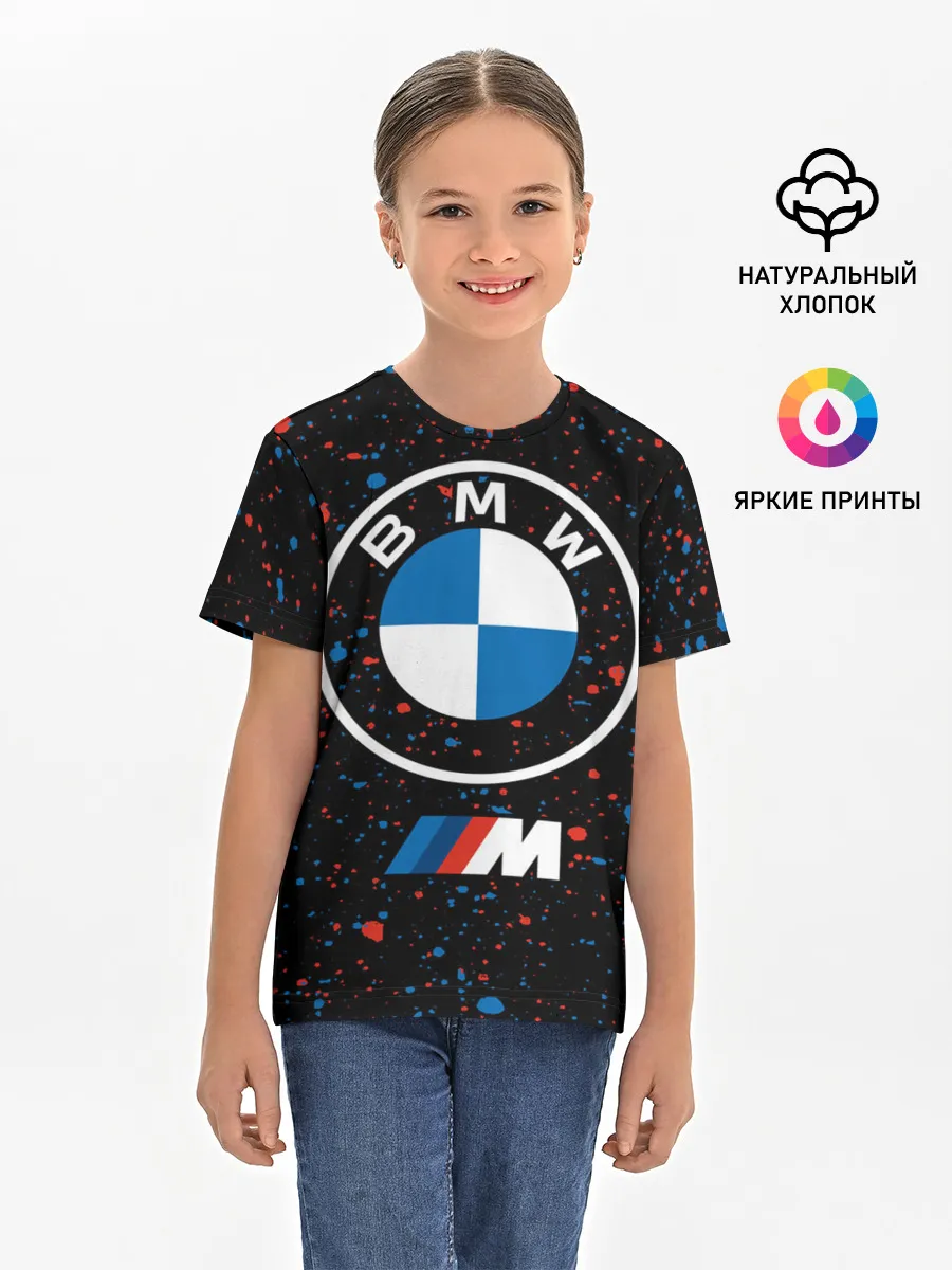 Детская базовая футболка / BMW / БМВ