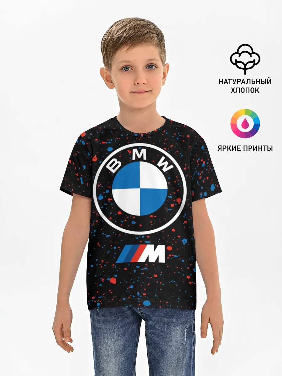 Детская базовая футболка / BMW / БМВ