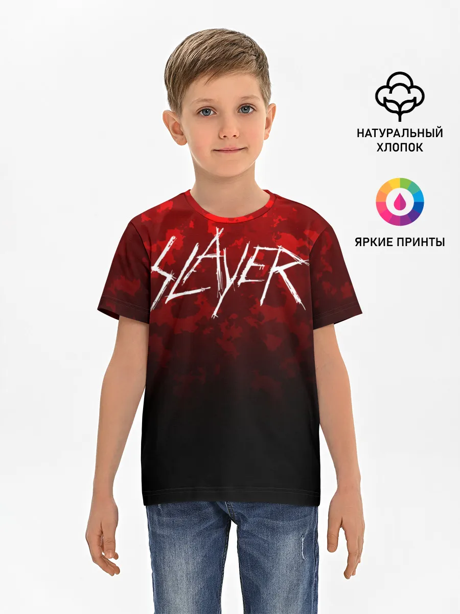 Детская базовая футболка / SLAYER (12)