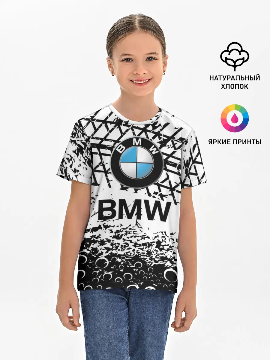 Детская базовая футболка / BMW.