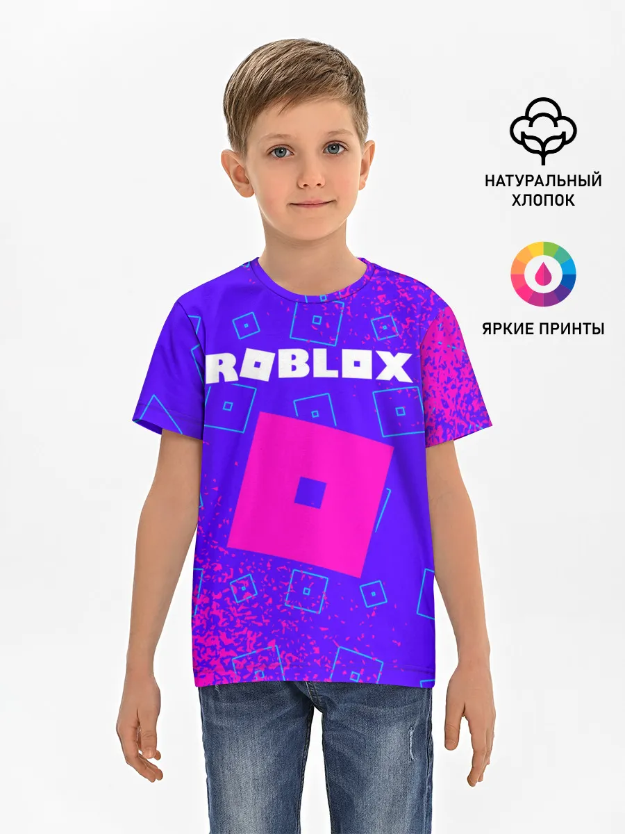 Детская базовая футболка / ROBLOX / РОБЛОКС